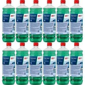 EUROLUB Klar Sicht Sommer 1:10 Scheibenreiniger-Konzentrat 12x 1l = 12 Liter