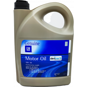 Original Genuine GM Opel 5W-30 dexos1 gen2 Longlife Motoröl 5l