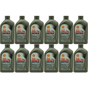 Shell Helix Ultra Racing 10W-60 Motoröl 12x 1l = 12 Liter
