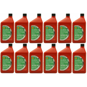 Shell Aeroshell Oil W 15W-50 12x 1l = 12 Liter