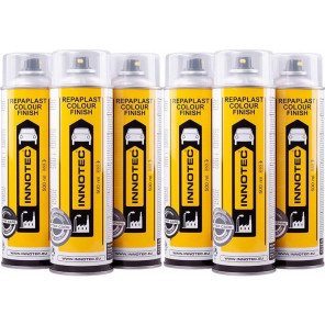 Innotec Repaplast Colour Finish Better Care Kunststofflack schwarz 2x 500ml