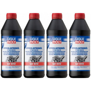 Liqui Moly 1025 Hypoid Getriebeöl GL5 SAE 80W 4x 1l = 4 Liter