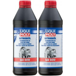 Liqui Moly 1020 Getriebeöl (GL4) SAE 80W 2x 1l = 2 Liter