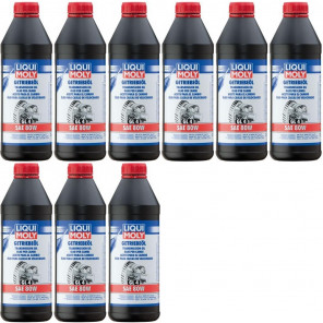 Liqui Moly 1020 Getriebeöl (GL4) SAE 80W 9x 1l = 9 Liter