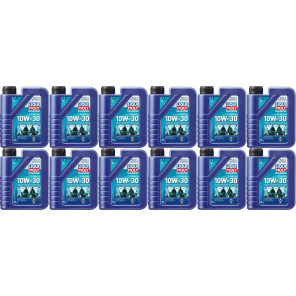 Liqui Moly 25022 Marine 4T Motor Oil 10W-30 12x 1l = 12 Liter