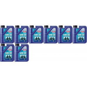 Liqui Moly 25022 Marine 4T Motor Oil 10W-30 8x 1l = 8 Liter
