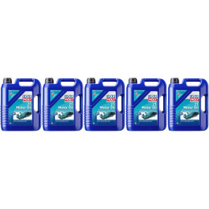 Liqui Moly 25020 Marine 2T Motor Oil 5x 5 = 25 Liter