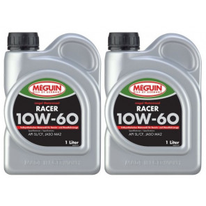 Meguin megol 6524 4T RACER 10W-60 VS Motorrad Motoröl 2x 1l = 2 Liter