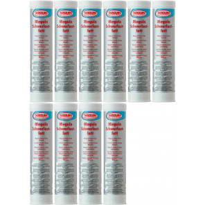 Meguin 8434 Schwerlastfett Fett Kartusche 10x 400 Gramm