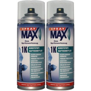 SprayMax 1K Kunststoff-Haftvermittler, 2x 400 Milliliter