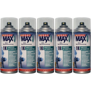 SprayMax 1K Kunststoff-Haftvermittler, 5x 400 Milliliter