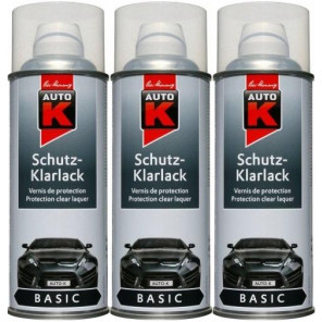 Auto-K Basic Schutz-Klarlack glänzend, 3x 400 Milliliter