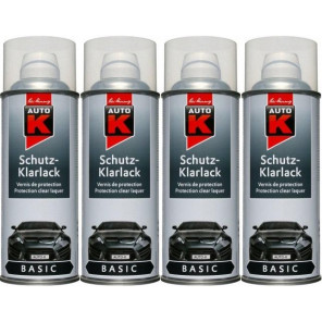 Auto-K Basic Schutz-Klarlack glänzend, 4x 400 Milliliter