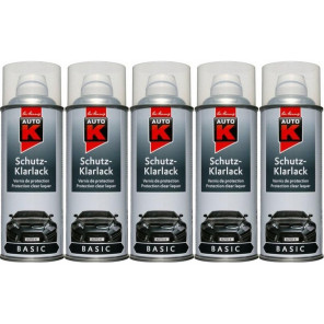 Auto-K Basic Schutz-Klarlack glänzend, 5x 400 Milliliter