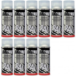 RACING KLARLACK MATT 10x 400 Milliliter