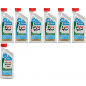 Castrol Radicool Premix Kühlerfrostschutz Fertigmischung 7x 1l = 7 Liter
