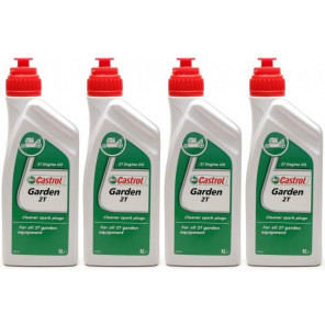 CASTROL GARDEN 2T Motoröliter 4x 1l = 4 Liter