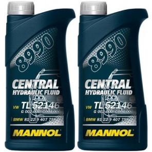 MANNOL 8990 Central Hydraulic Fluid CHF 2x 500ml