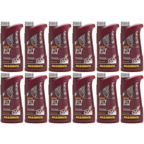 MANNOL 8202 DCT Fluid (Doppelkupplungsgetriebeöl) 12x 1l = 12 Liter