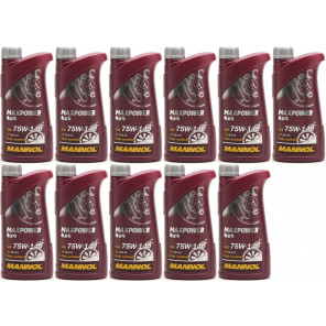 MANNOL Maxpower 4x4 75W-140 API GL 5 LS 11x 1l = 11 Liter