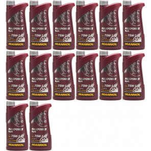 MANNOL Maxpower 4x4 75W-140 API GL 5 LS 14x 1l = 14 Liter