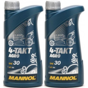 MANNOL 4-Takt Agro SAE 30 2x 1l = 2 Liter
