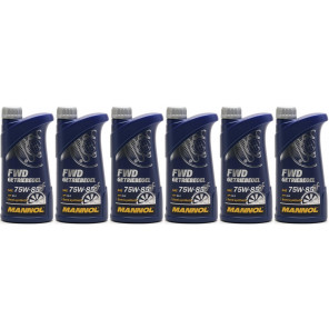 MANNOL FWD Getriebeöl 75W-85 API GL 4 6x 1l = 6 Liter