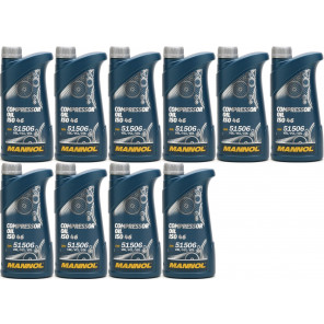 MANNOL Compressor Oil ISO 46 10x 1l = 10 Liter