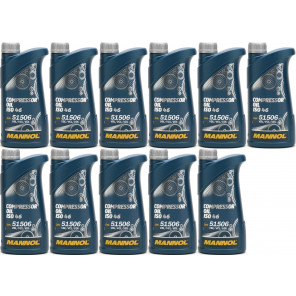 MANNOL Compressor Oil ISO 46 11x 1l = 11 Liter