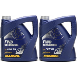 MANNOL FWD Getriebeöl 75W-85 API GL 4 2x 4l = 8 Liter