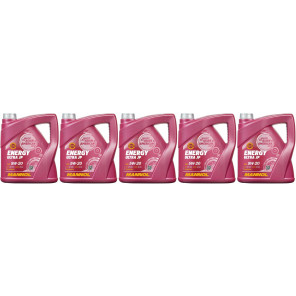 MANNOL Energy Ultra JP 5W-20 Motoröl 5x 4l = 20 Liter