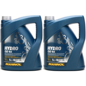 MANNOL Hydrauliköl Hydro HLP ISO 46 2x 5 = 10 Liter