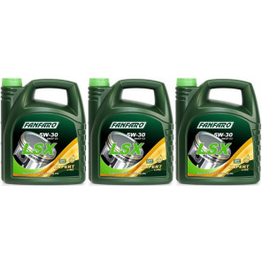 Fanfaro LSX 5W-30 Longlife 5W-30 Motoröl 3x 5 = 15 Liter