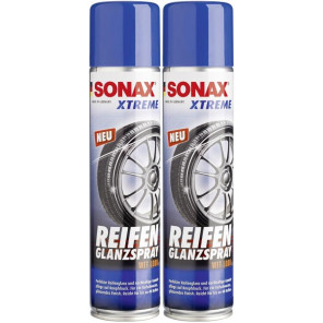 SONAX XTREME Reifen Glanz Spray 2x 400 Milliliter