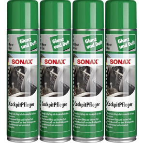 Sonax CockpitPfleger NewCar 4x 400 Milliliter