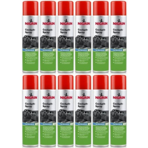 Nigrin Cockpit-Spray Meeresbrise 12x 400 Milliliter