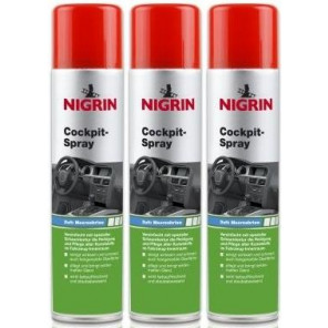 Nigrin Cockpit-Spray Meeresbrise 3x 400 Milliliter