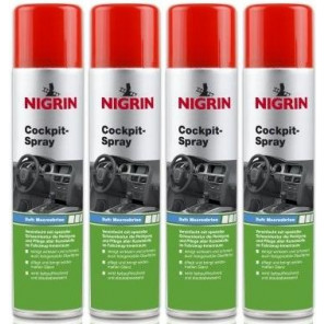 Nigrin Cockpit-Spray Meeresbrise 4x 400 Milliliter