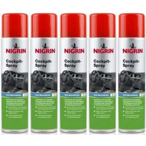 Nigrin Cockpit-Spray Meeresbrise 5x 400 Milliliter