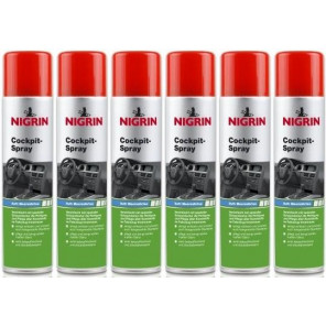 Nigrin Cockpit-Spray Meeresbrise 6x 400 Milliliter