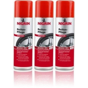 Nigrin Reifenpflege Spray seidenmatt 3x 500ml