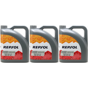 Repsol Hydrauliköl TELEX HVLP 46 3x 5 = 15 Liter