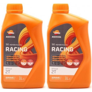 Repsol Motorrad Motoröl RACING OFF ROAD 2T 1 Liter 2x 1l = 2 Liter