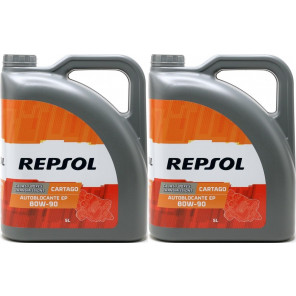 Repsol Getriebeöl CART.EP AUTOBL.80W90 2x 5 = 10 Liter