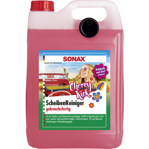 SONAX 03925000 - Reiniger, Scheibenreinigungsanlage - ScheibenReiniger gebrauchsfertig Cherry Kick