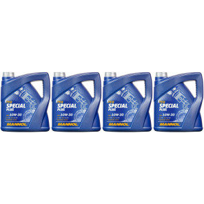 MANNOL 7512 SPECIAL PLUS SAE 10W-30 4x 4l = 16 Liter