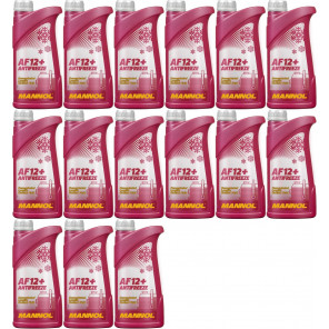 MANNOL Kühlerfrostschutz AF12+ 15x 1l = 15 Liter
