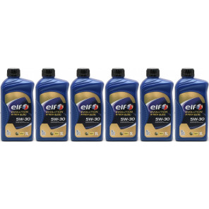 Elf Evolution R-Tech RN17 5W-30 Motoröl 6x 1l = 6 Liter