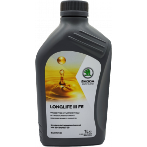 Original Skoda LongLife III FE 0W-30 Motorenöl Original GS55545F2EUR - 1l