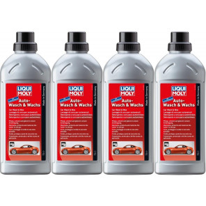 Liqui Moly 1542 Auto-Wasch & Wachs 4x 1l = 4 Liter